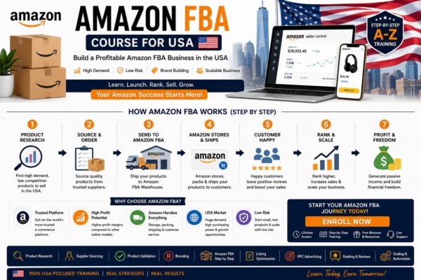 Amazon FBA USA course